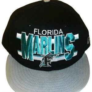 Florida Marlins Mens New Era Snapback hat Mlb